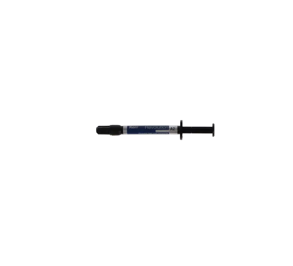 Kerr Dental 29494 Revolution Formula 2 Flowable Hybrid Composite Syringe A2 4/Pk Kerr Dental 29494 Revolution Formula 2 Flowable Hybrid Composite Syringe A2 4/Pk